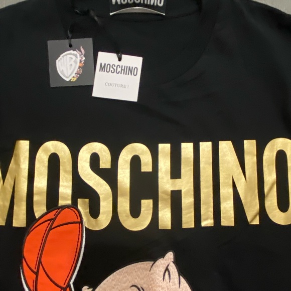 BNWT Moschino Porky Pig Tshirt - Picture 3 of 5